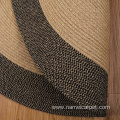 Natural fiber Jute round rug carpet floor mat